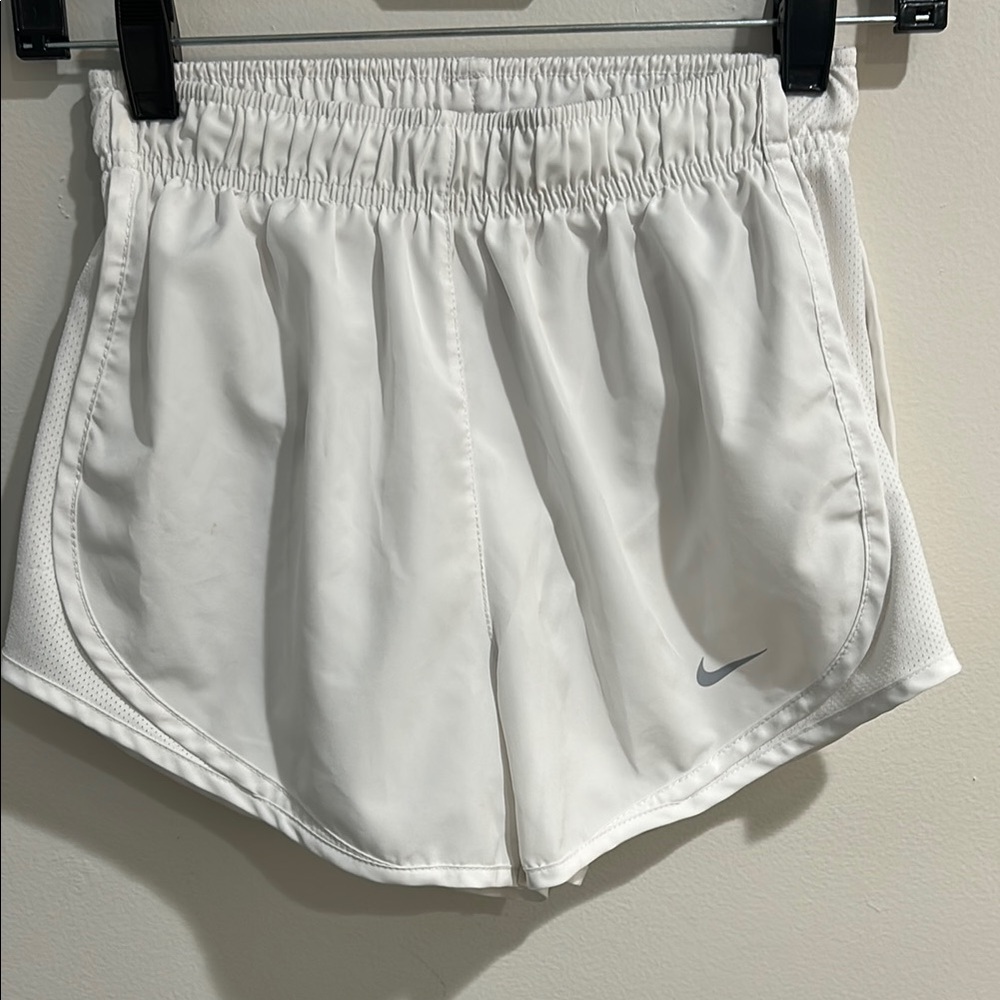 Nike Dry Fit Running Shorts - White - Size XS